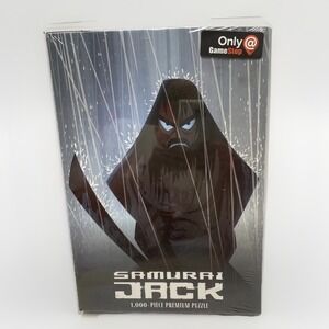 NEW Sealed Samurai Jack "FURY" 1000-Piece Premium‎ Puzzle Game stop